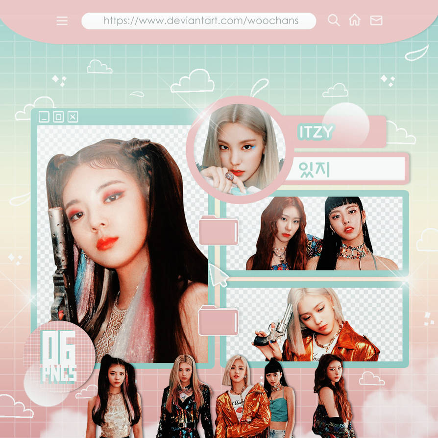 #579 PNG PACK [ITZY - Not Shy B ver.] by ungodlybee on DeviantArt