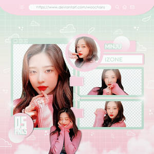 #590 PNG PACK [IZONE Minju]