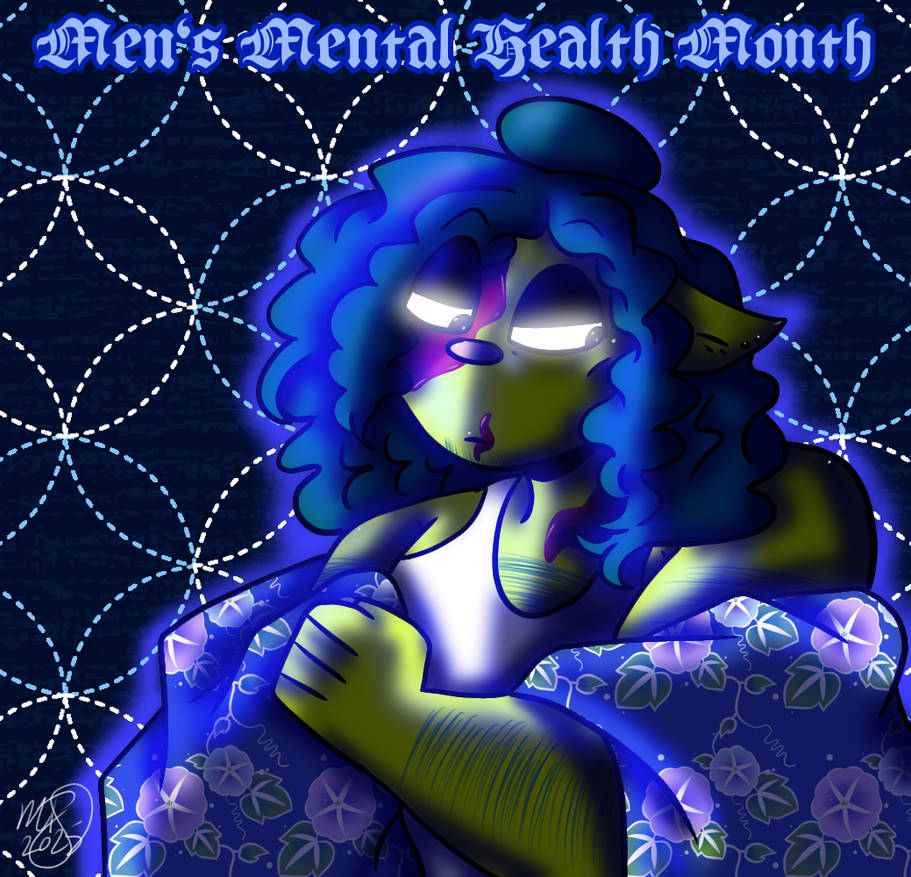 Acmentalman Deviantart Men Mental Health Month by NightmareMP on DeviantArt