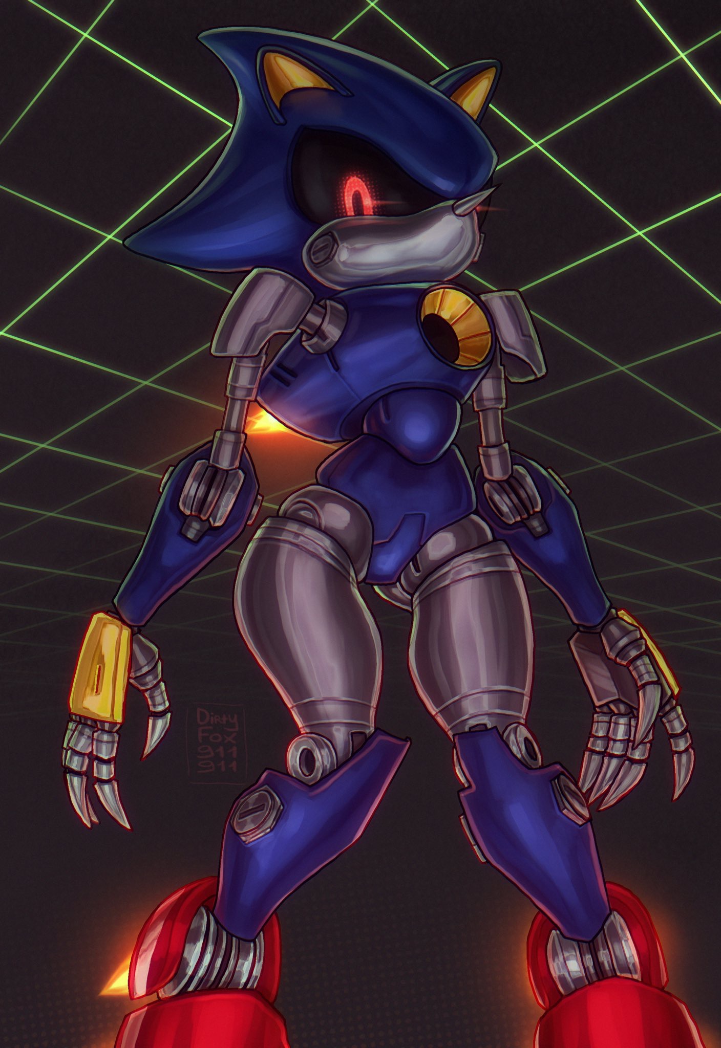 ArtStation - Metal Sonic 4000