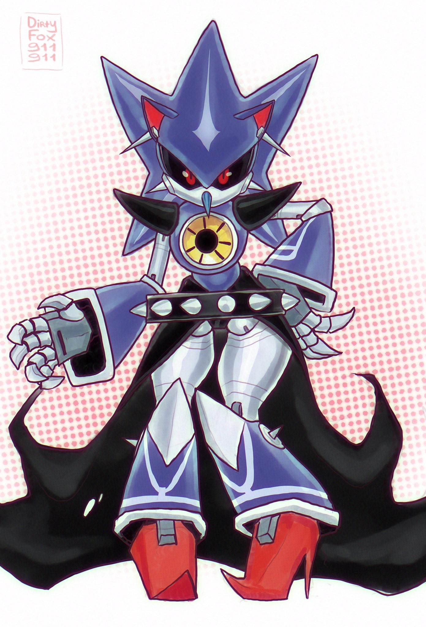 Commission- Neo Metal Sonic by ICN64 on Newgrounds