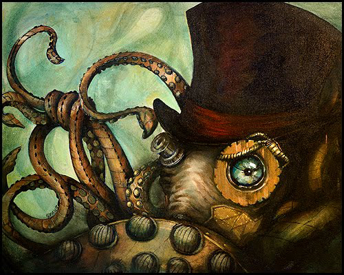 Steampunk Octopus