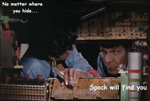 Sneaky Spock