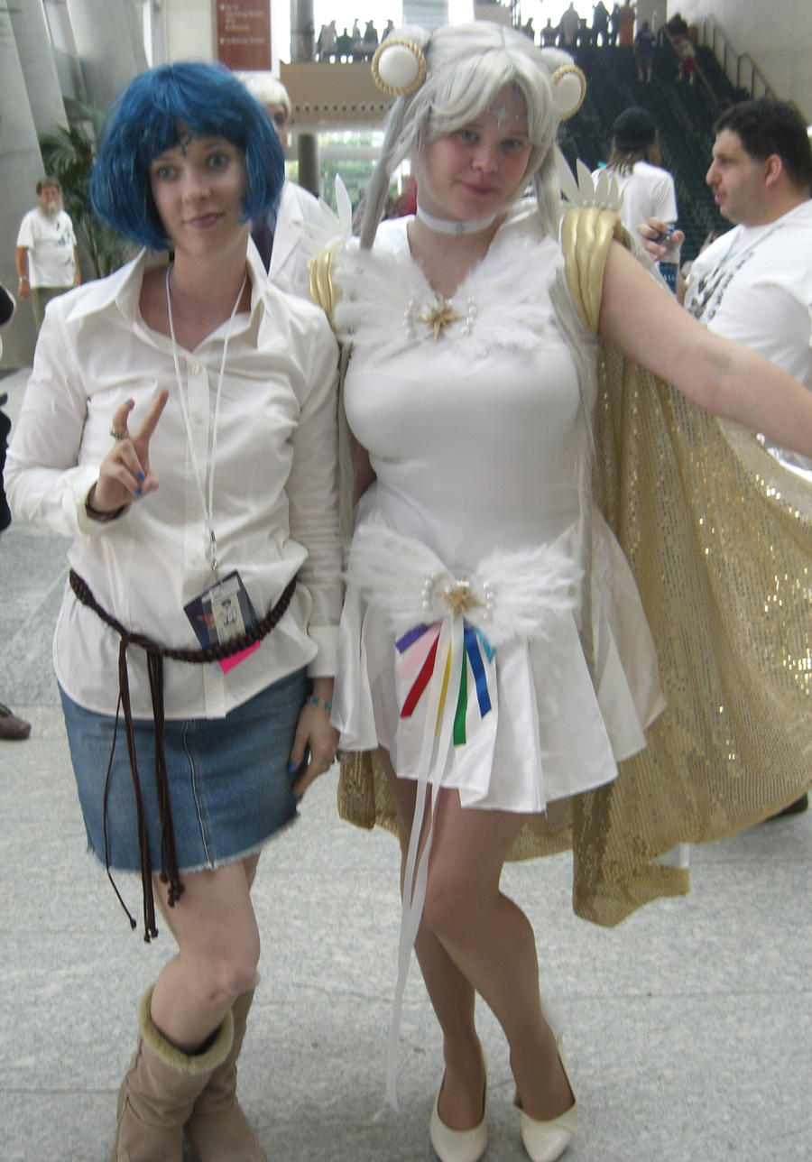 Ami and Sailor Cosmos