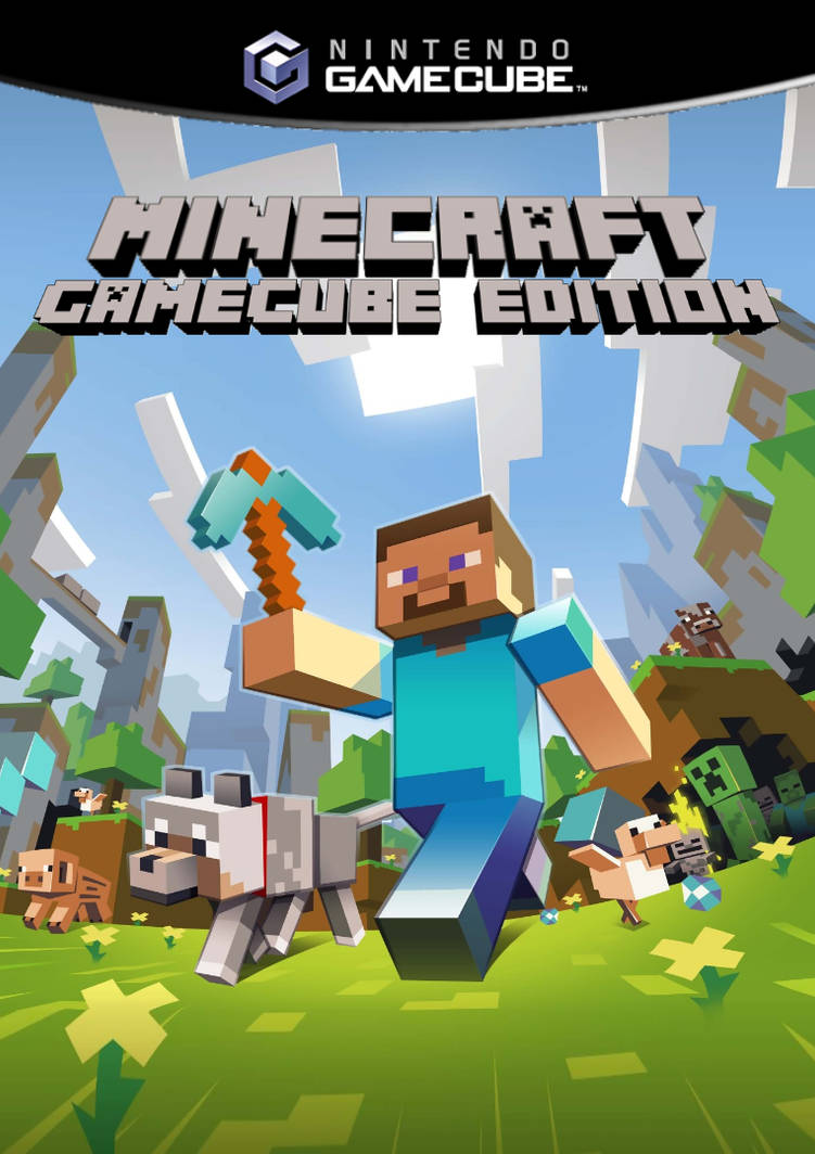 Minecraft GameCube Edition Box Art by IanKnowsArt on DeviantArt