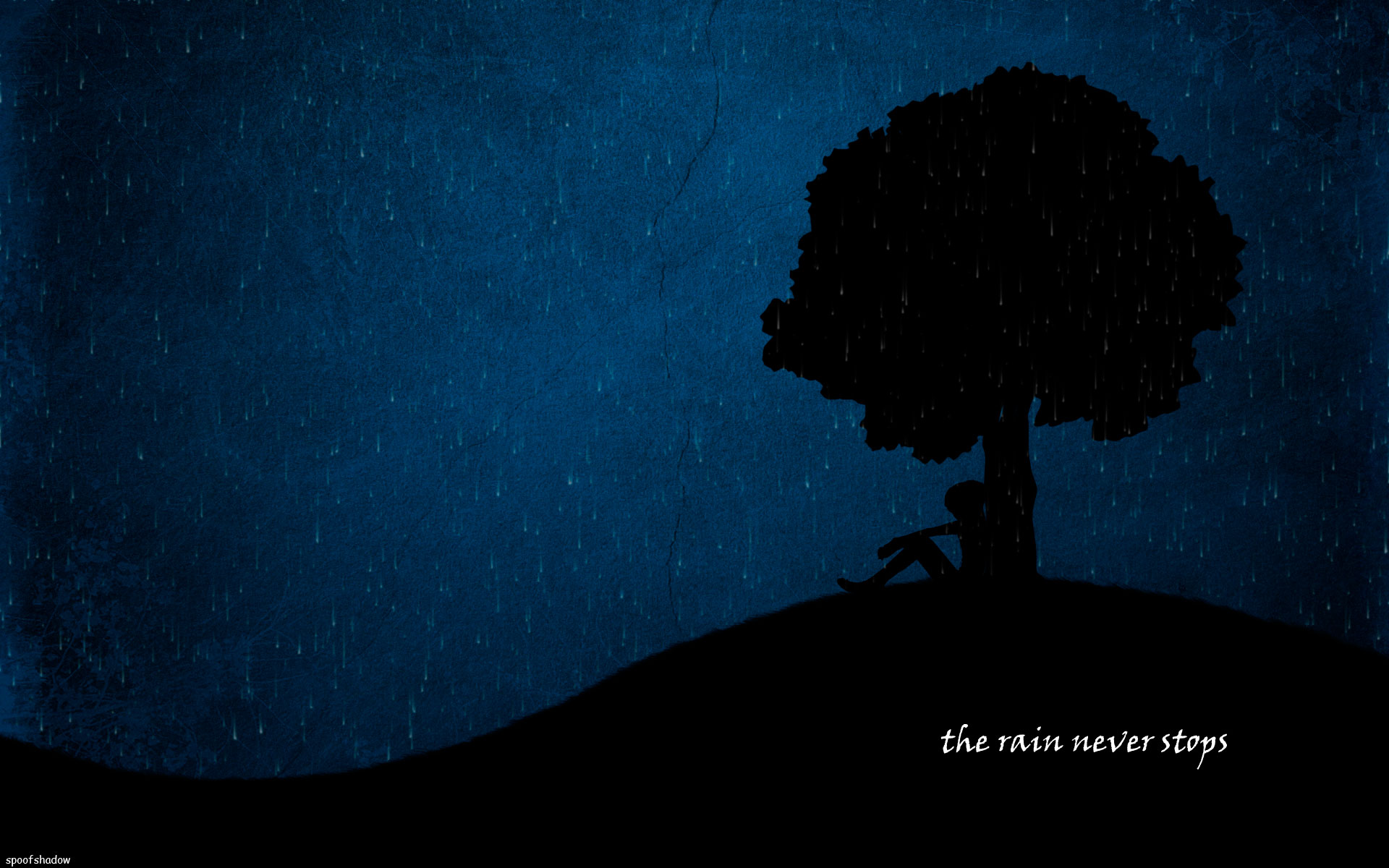 The Rain Never Stops by spoofshadow