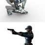 Jill pose PNG