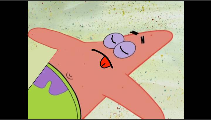 Disoriented Patrick Patrick feeling unconscious by JustinBoxerYT on DeviantArt