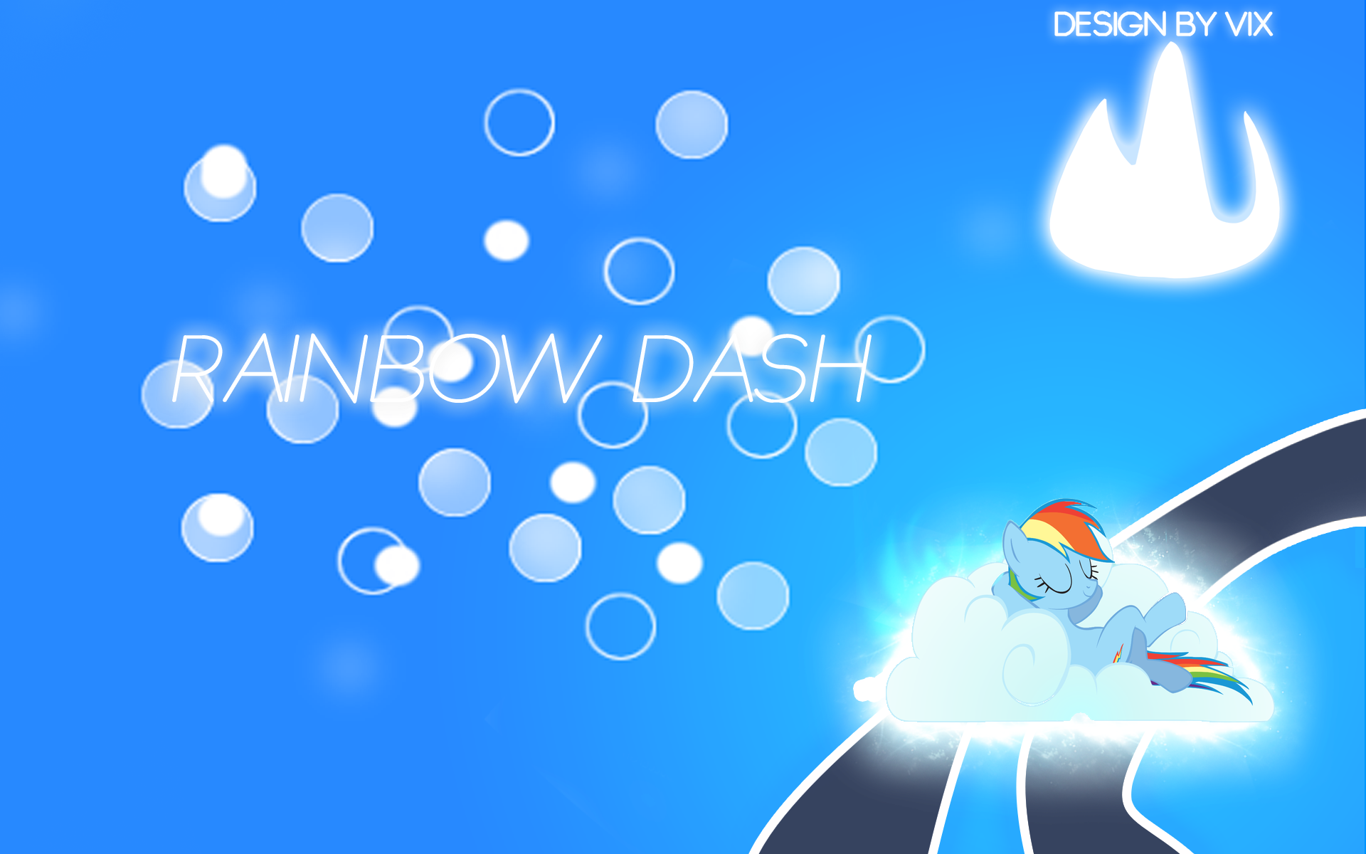 Rainbow Dash HD 1080P wallpaper /)(^3^)(\