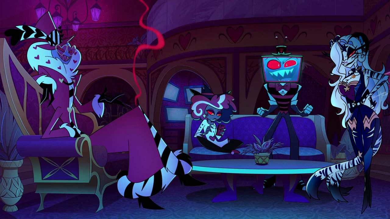 Hazbin Hotel Episode 8 screenshot edit - The Vees by KarmaEmpress666 on ...