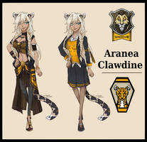 Twst Oc - Aranea Clawdine - Ref Art 2024