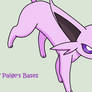 Espeon About To Pounce Base