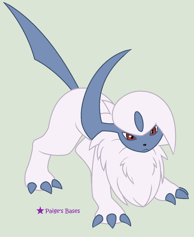 Base Absol Go Figure Absol Base by Paige-the-unicorn on DeviantArt