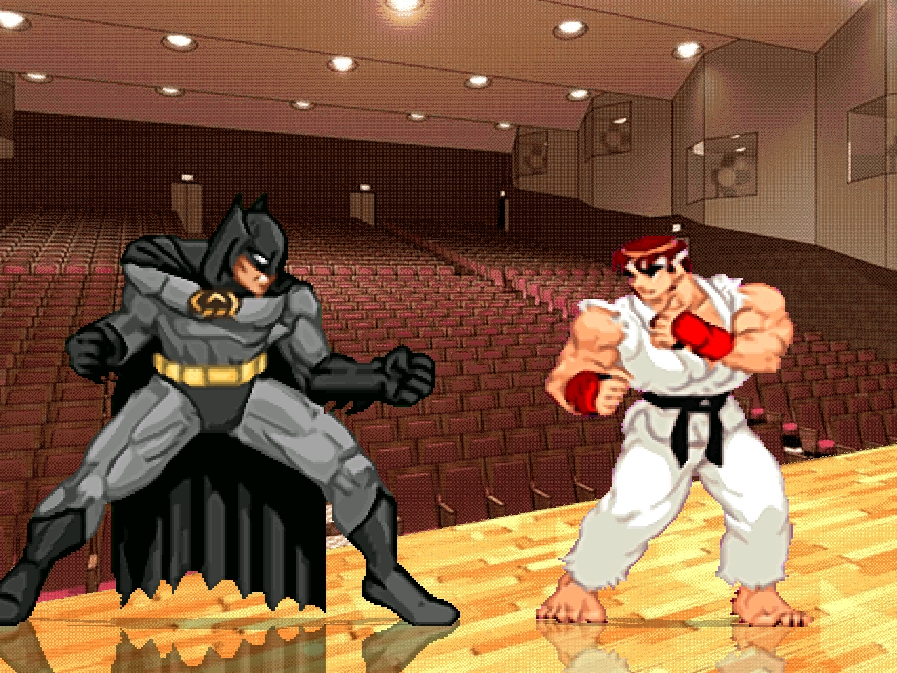 Batman and Ryu HD