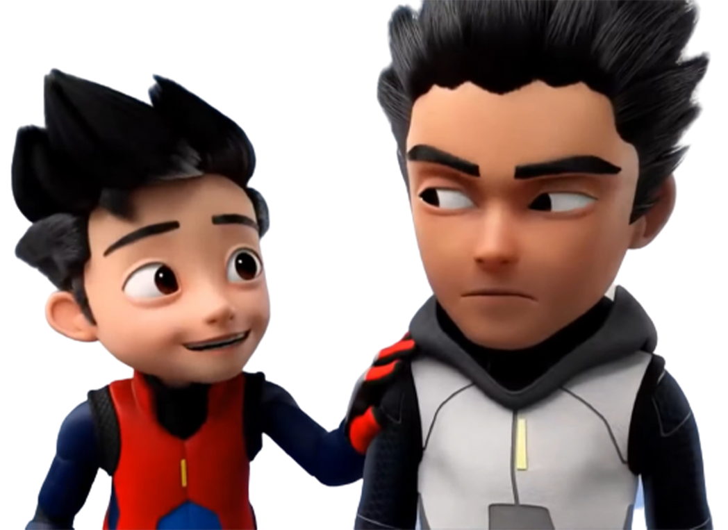 Ali Ruday Ali X Rudy Ejen Ali Season 2 Render by boyfermediaarts on DeviantArt