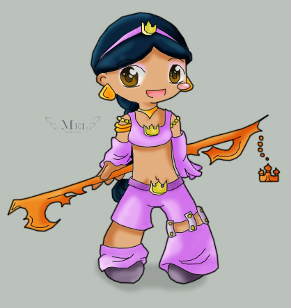 Kingdom Hearts Chibi Jasmine