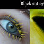 Black out eye tutorial