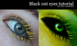 Black out eye tutorial