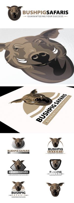 Bushpig Safaris Logo Design