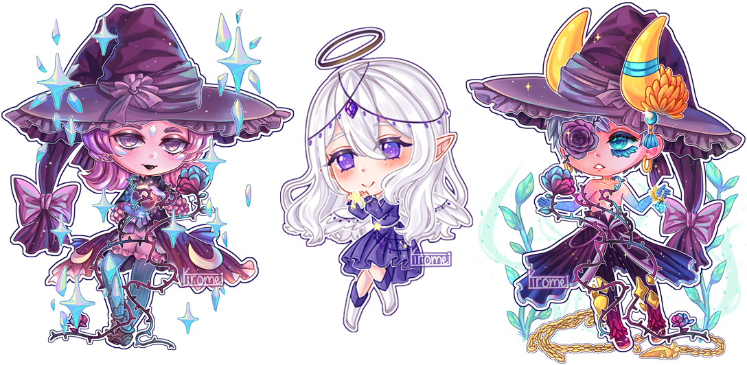 Mini Chibi Batch 010 by Kiromei on DeviantArt