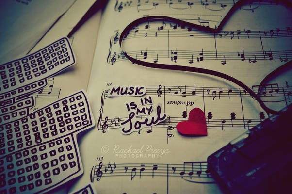 music is in my soul.