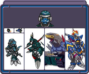 Commandramon Line (D-Brigade Part 1) by sableyefan on DeviantArt