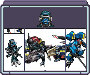 Commandramon Line (D-Brigade Part 2) by sableyefan on DeviantArt