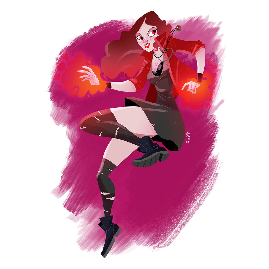 Scarlet Witch by VirtualBarata on DeviantArt