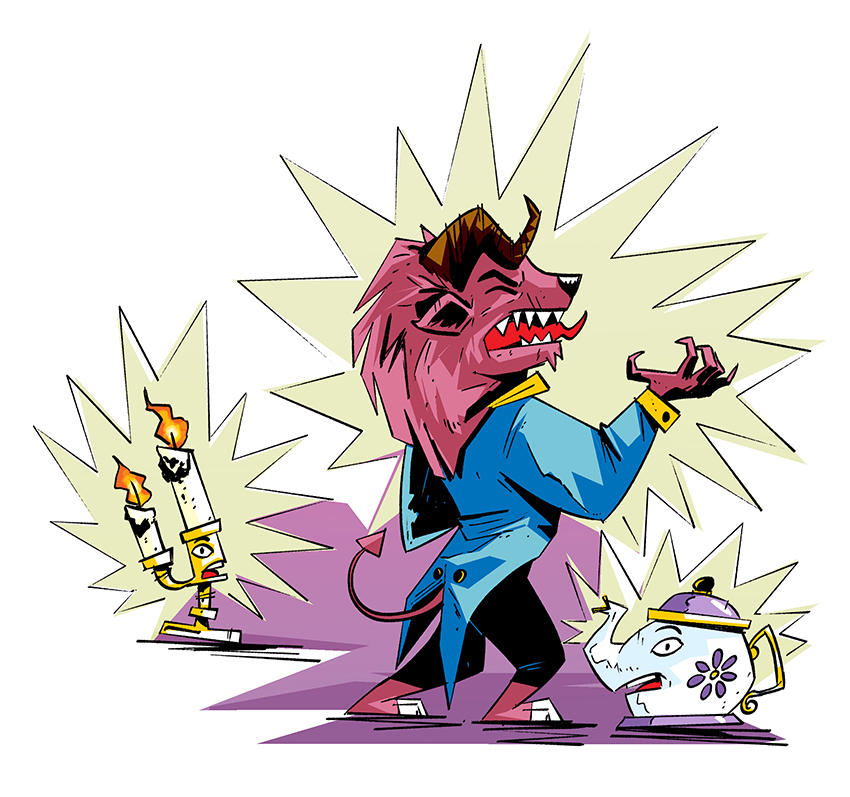 Beast - School Book by VirtualBarata on DeviantArt