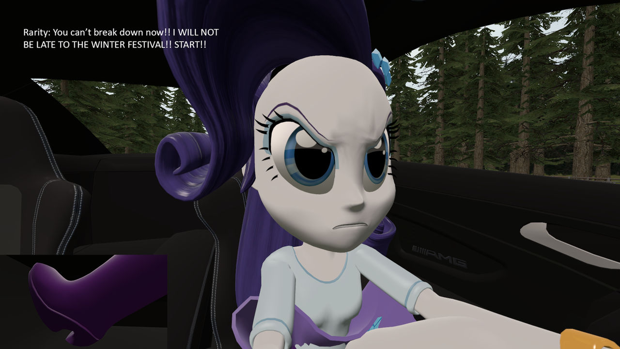 Rarity Cranking by AndyPedalPumps on DeviantArt