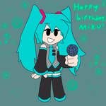 Hatsune Miku (Special Birthday Edition) by GamerTwins13