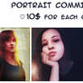 Portrait Commission Price List