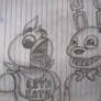 Chica and Bonnie