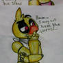 Chica also has pirate booties