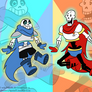 ErrorSwap: ErrorPaps and Papyrus by A-V-J on DeviantArt