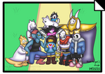 Undertale 1st year anniversary (Pacifist) by A-V-J