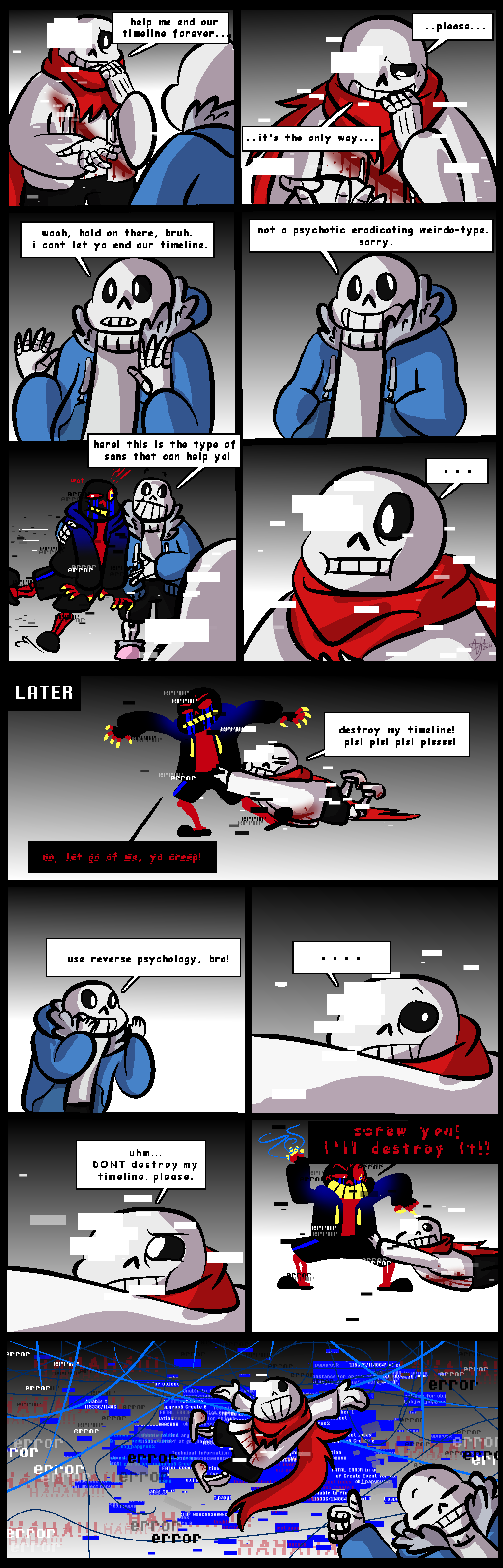 Meme Sans Fight by A-V-J on DeviantArt