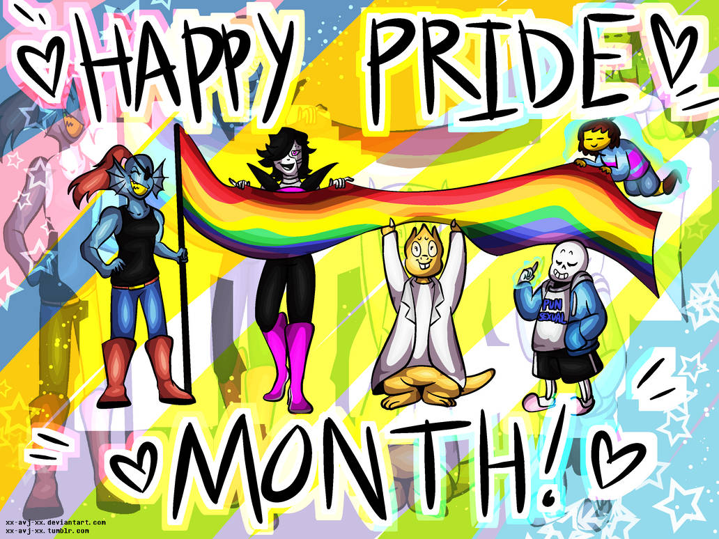 undertale ask blog! — happy pride month! list of sexualities and genders