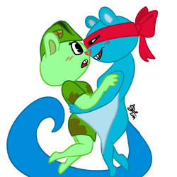 Genderswap! Flendid(Flippy Splendid)