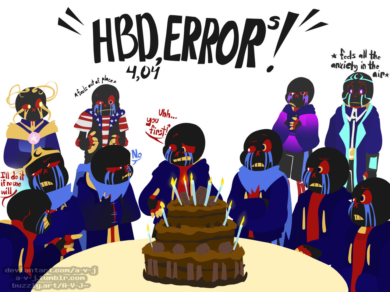 Celebrating the Errors by A-V-J on DeviantArt