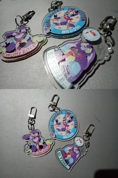 Glamrock Bonnie acrylic charms