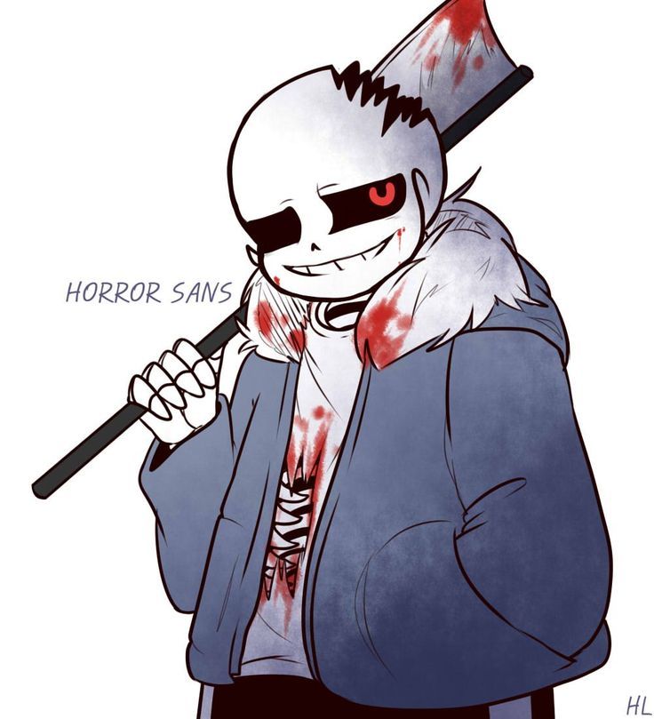 Horror!Sans by FidgettheCrazy on DeviantArt