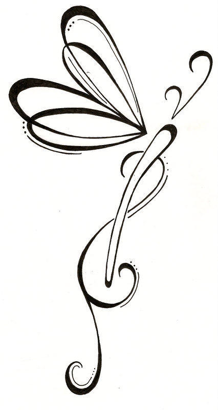 Dragonfly Tattoo Design