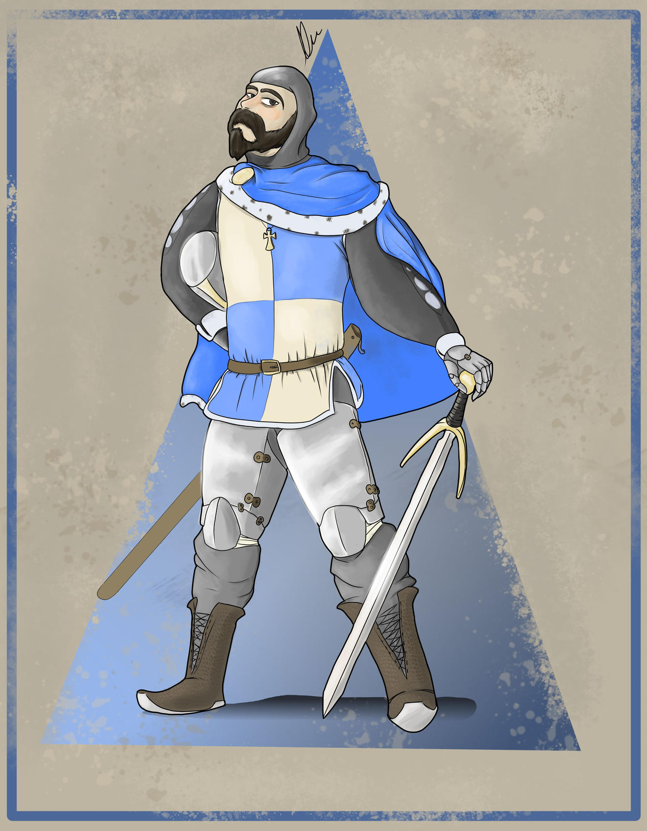 Fief Fief Lord (Character Design and line-art Study) by BlindsideV on DeviantArt