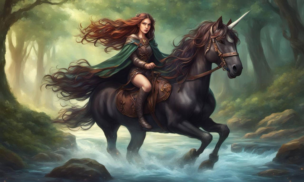 A Princess and her steed