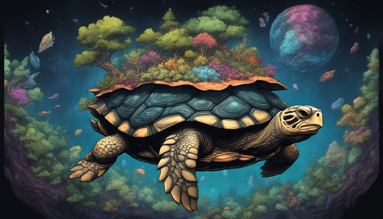 World Turtle Texture The World Turtle by ember73 on DeviantArt