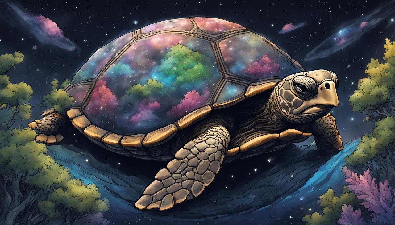 Ember Turtle Cosmic Turtle by ember73 on DeviantArt