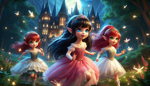 #fireflies -Escaping the Castle to Catch Fireflies