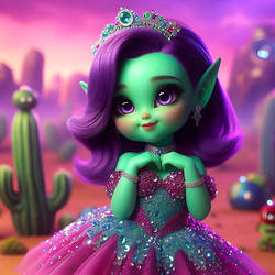 Glamour - Alien Princess