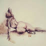 Nude in watercolor :)